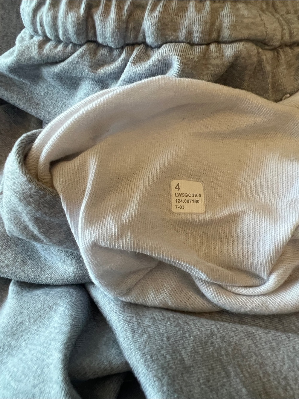 Gray Lululemon soft joggers 4 pockets - Picture 4 of 4
